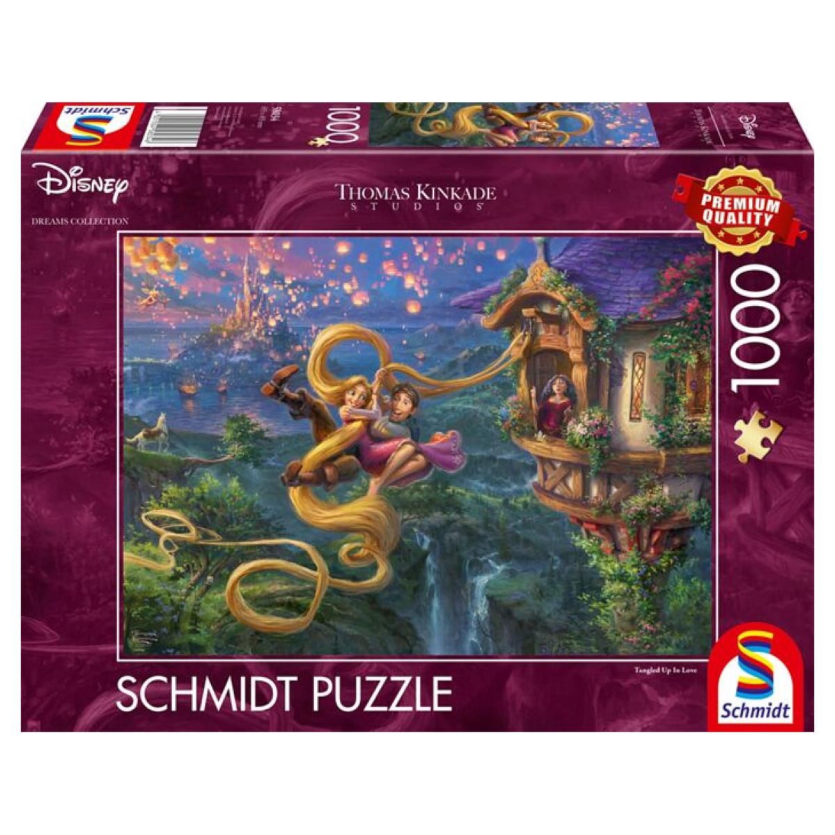 Schmidt Spiele Puzzle 1000 pcs Raiponce - Disney
