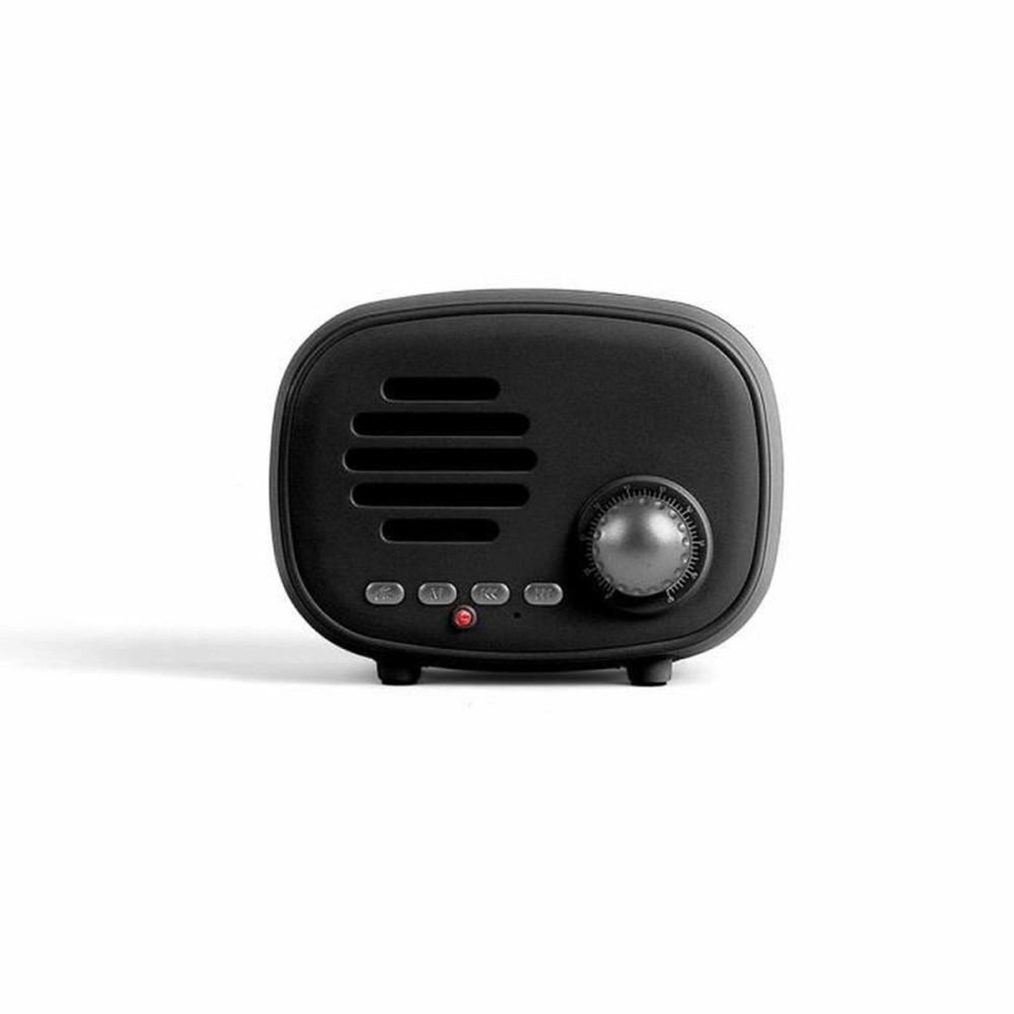 LIVOO Haut parleur Bluetooth portable radio FM 3W TES202N noir, batterie 500 mAh, micro mains libres, slot TF et USB