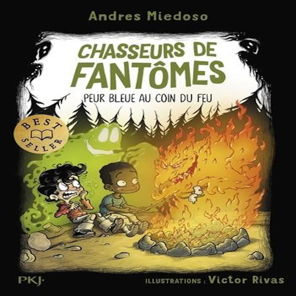 CHASSEURS DE FANTOMES TOME 8 : PEUR BLEUE AU COIN DU FEU, Miedoso Andres