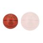 Voir la diapositive 4 : Ballon de basket - REZO - Caoutchouc - Taille 5 - Marron - Polyvalent