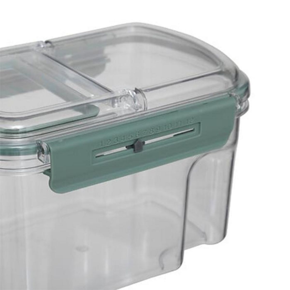 FIVE Boîte de Conservation Double Verseur  Neo  1,5L Transparent