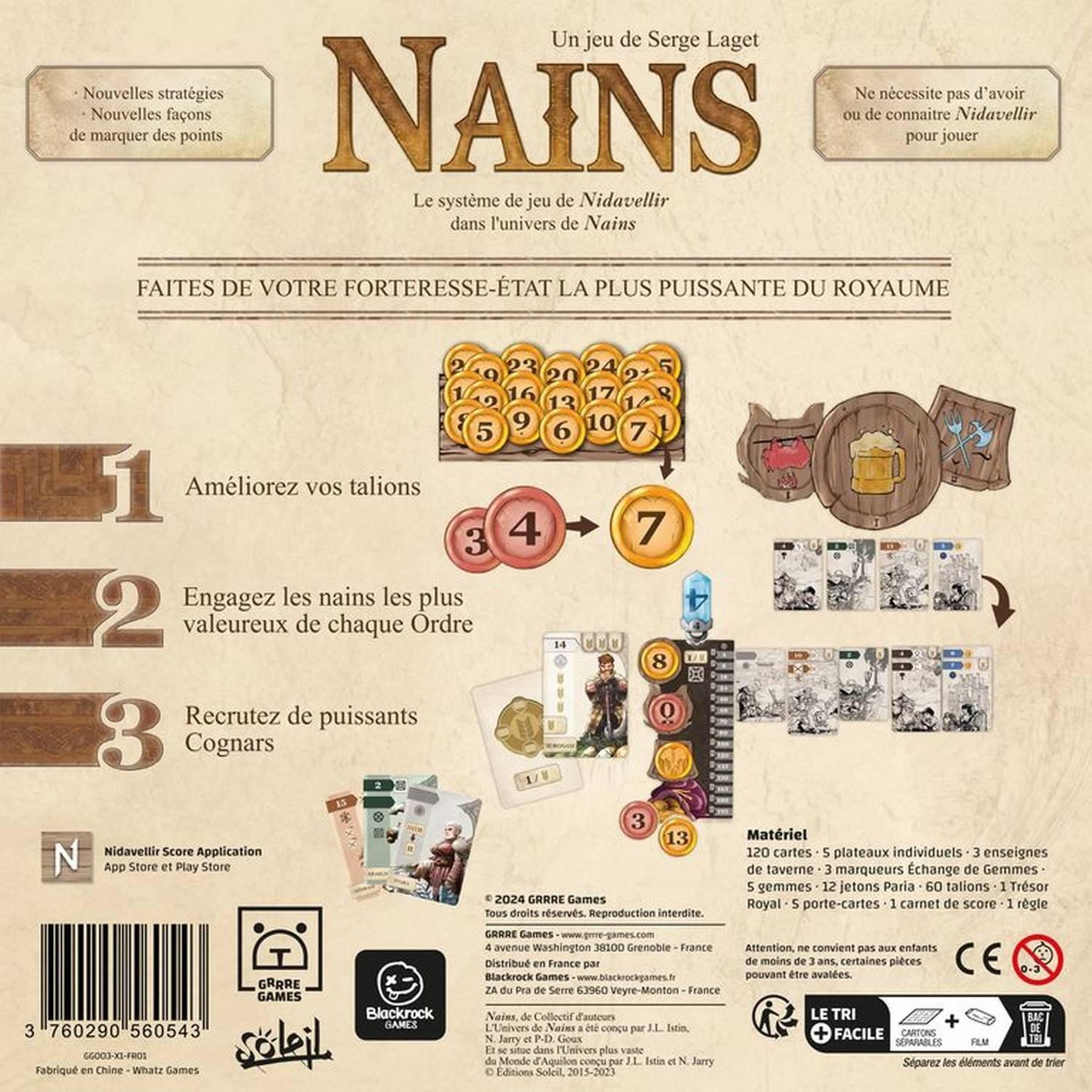 Voir la diapositive 3 : Blackrock Editions Nidavellir les nains