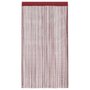 Voir la diapositive 4 : VIDAXL Rideau en fils 2 pcs 100 x 250 cm Bordeaux