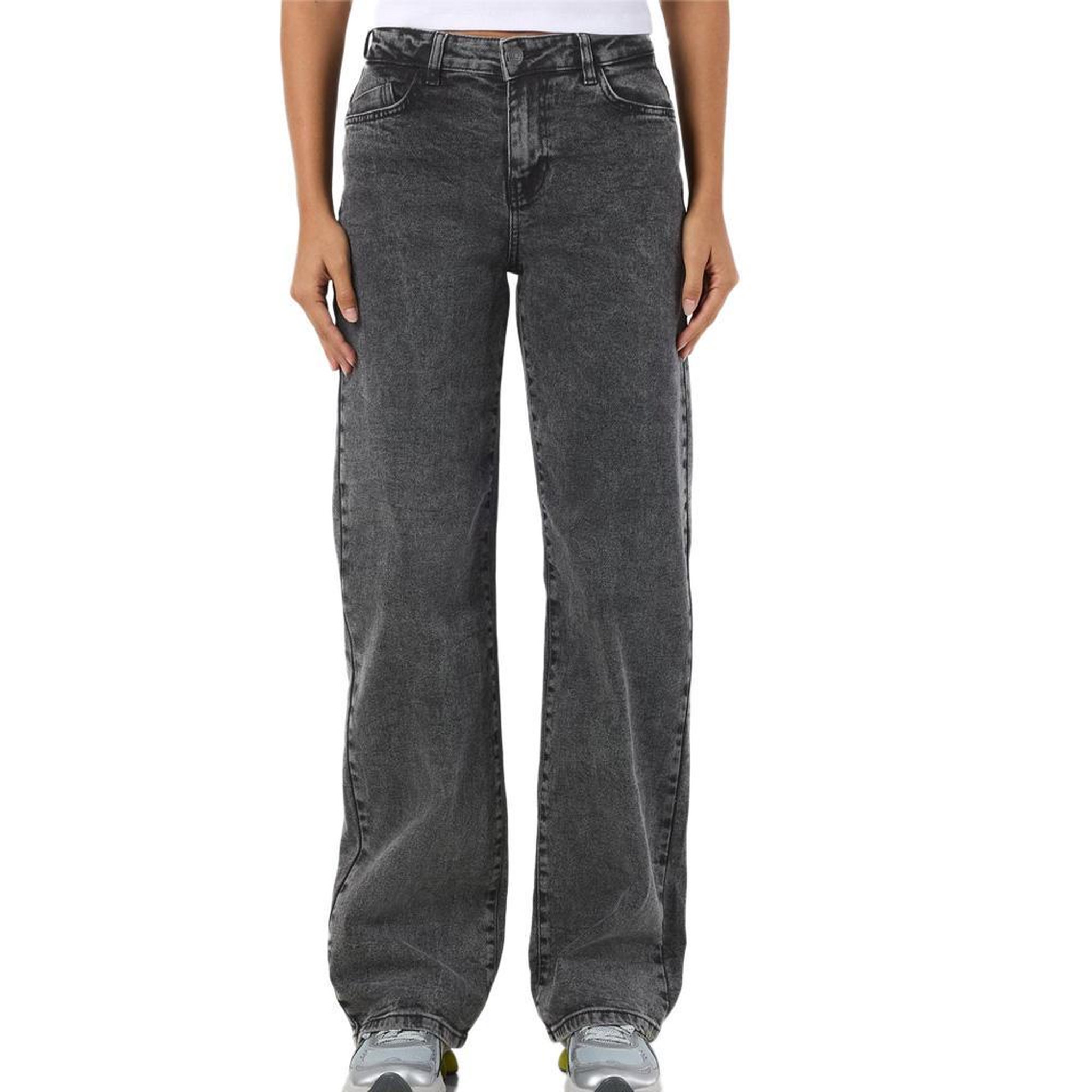 Voir la diapositive 1 : NOISY MAY Jean Droit Gris Femme Noisy May Landa