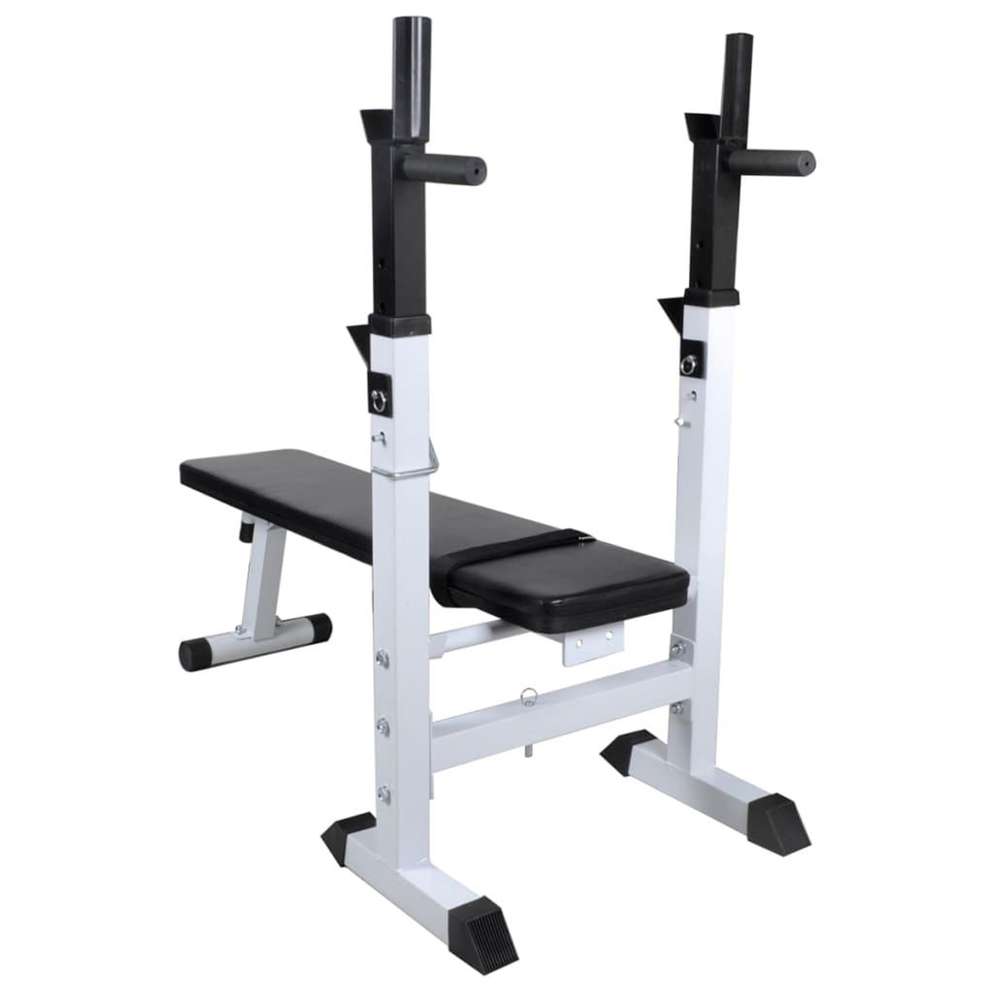Voir la diapositive 4 : VIDAXL Banc d'entraînement et support de poids jeu d'halteres 60,5 kg