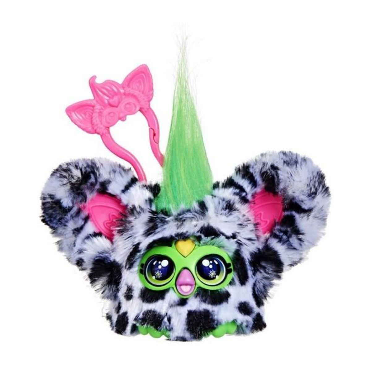 HASBRO Peluche interactive Hasbro Furby Furblets Moo-Boo noir et blanc