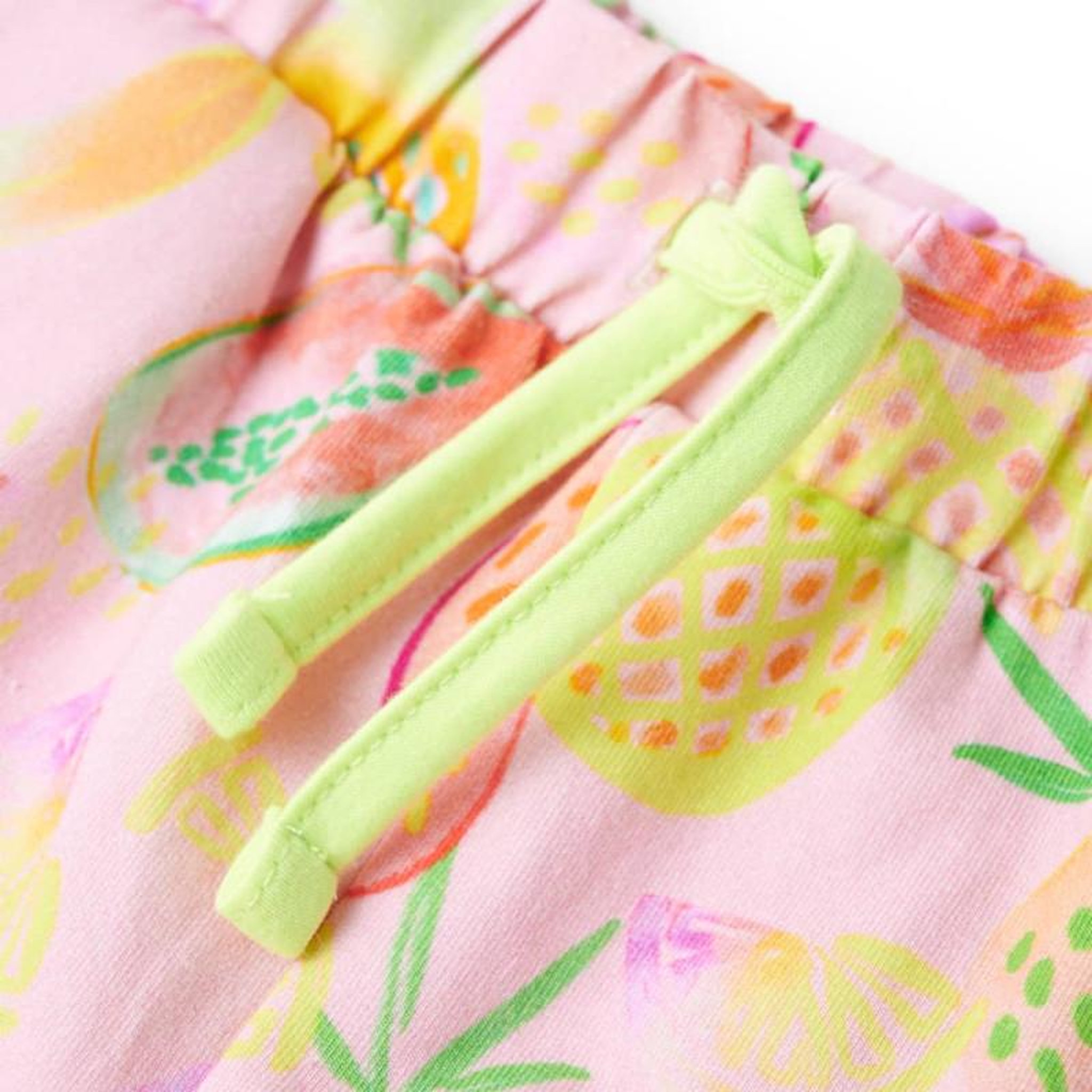 Voir la diapositive 4 : VIDAXL Short pour enfants à cordon de serrage rose pâle 104
