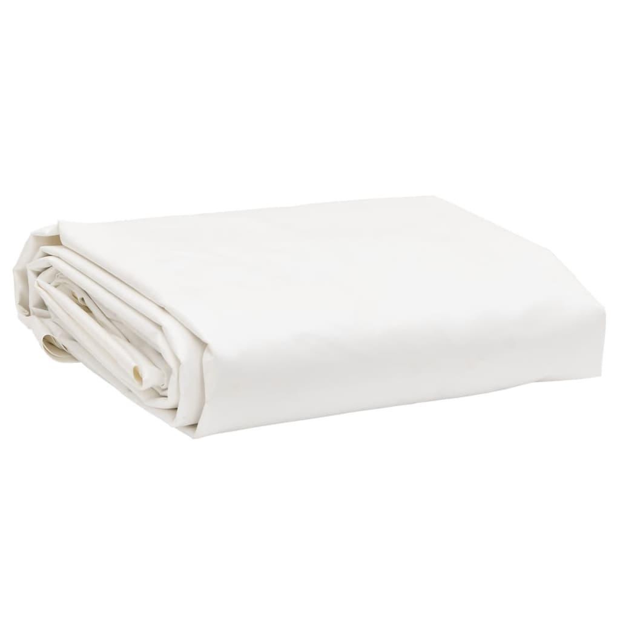 VIDAXL Bache blanc 1x2,5 m 650 g/m²