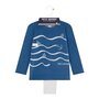 Voir la diapositive 2 : PETIT BATEAU Pyjama bleu garçon 