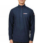 GEOGRAPHICAL NORWAY Veste Polaire 1/4 de Zip  Homme Geographical Norway Men 233. Coloris disponibles : Bleu