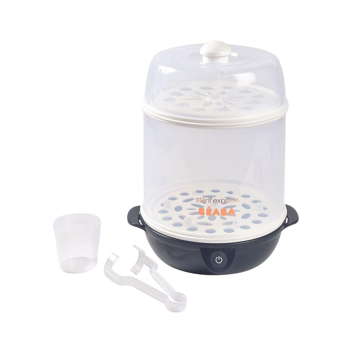 BEABA Stérilisateur Steril express evolutif 2 en 1 Night Blu