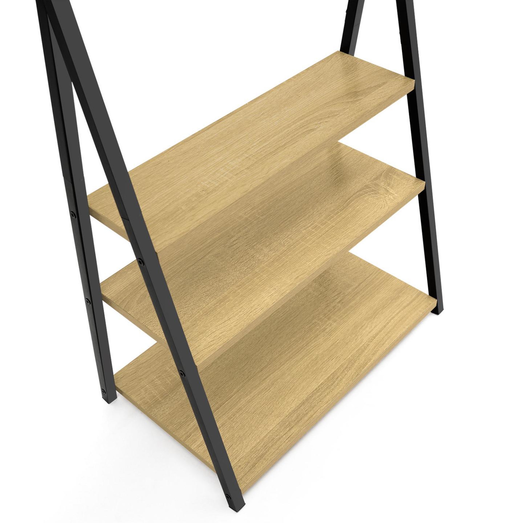Voir la diapositive 5 : ID MARKET Porte-serviettes 3 niveaux detroit 3 étagères design industriel