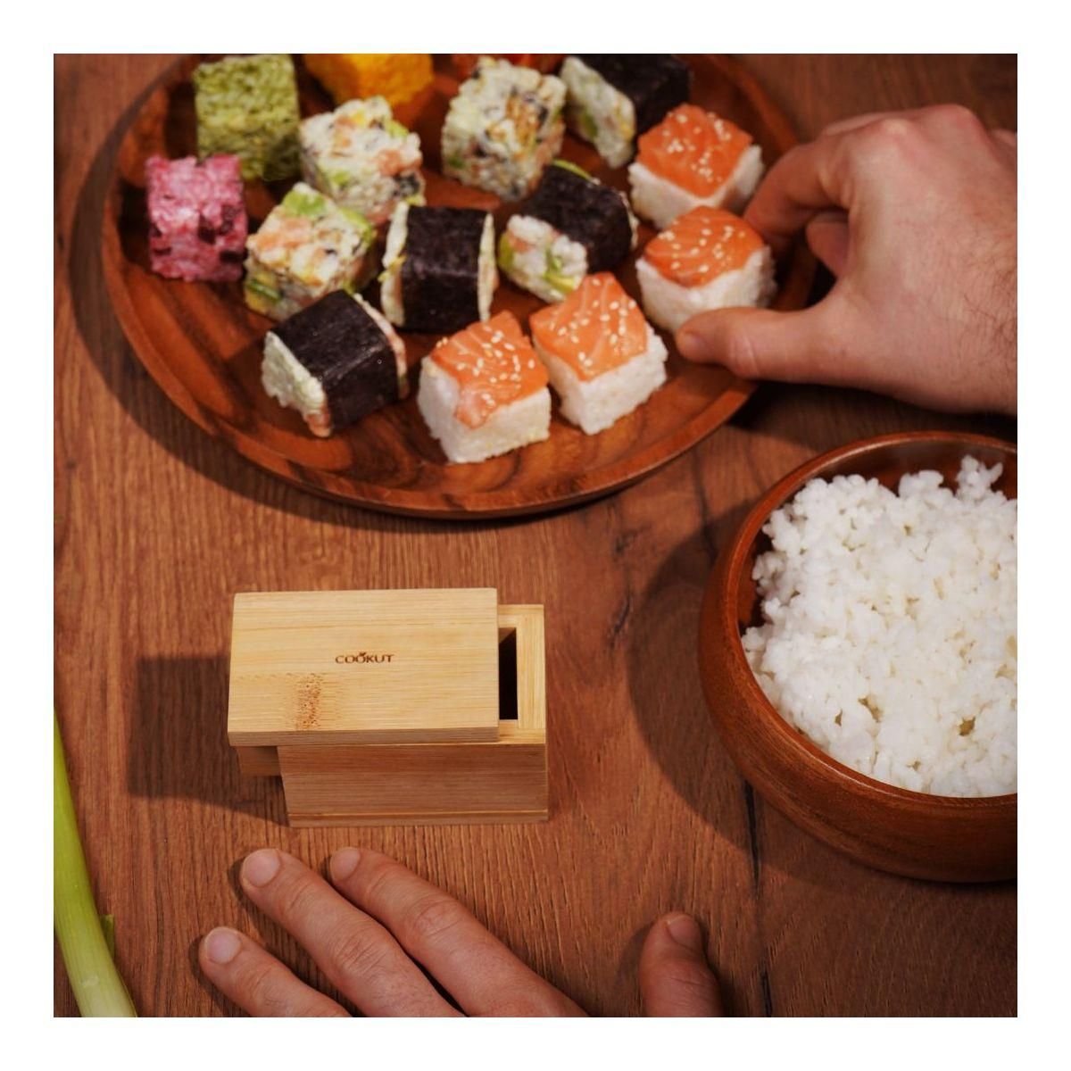 COOKUT Coffret sushis Sushi cube