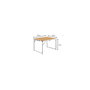 Voir la diapositive 2 : O'Camp Table de camping pliable 6 places - O'Camp - Forme valise - Dimensions : 120 x 60 x 70 cm