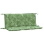 Voir la diapositive 2 : VIDAXL Coussins de banc de jardin lot de 2 motif de feuilles tissu