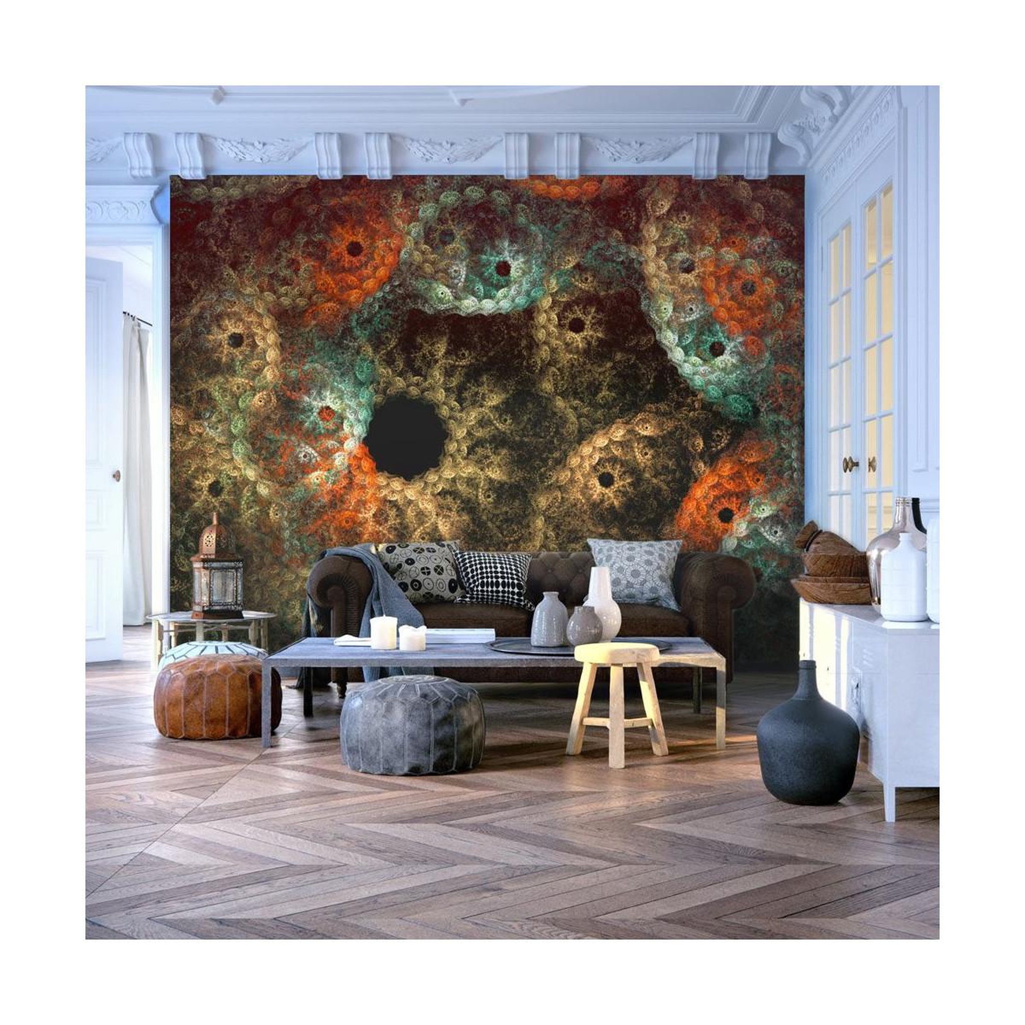 Voir la diapositive 1 : Paris Prix Papier peint  rêves motif abstrait