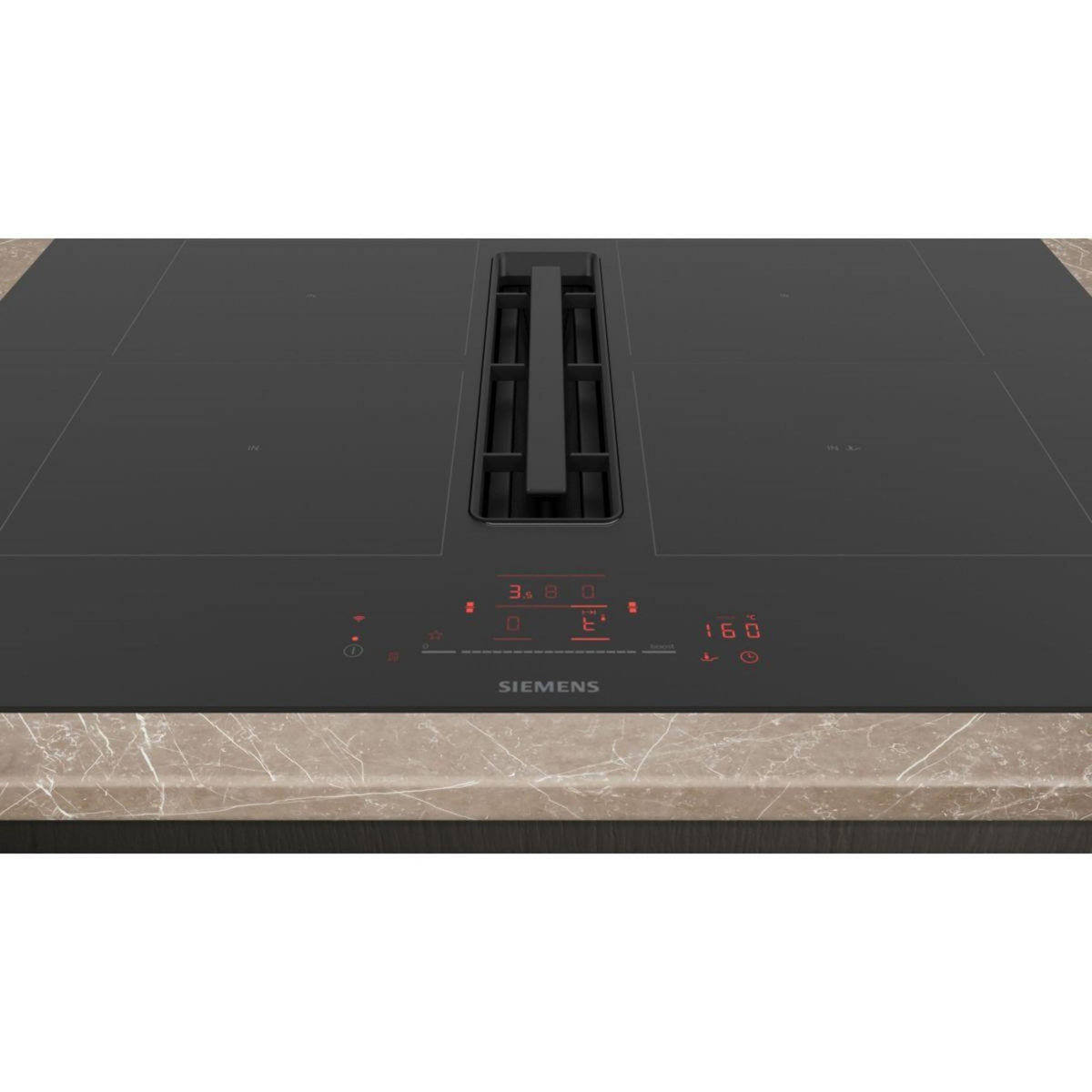 Siemens Plaque induction aspirante ED711HQ26E iQ500 combiZone