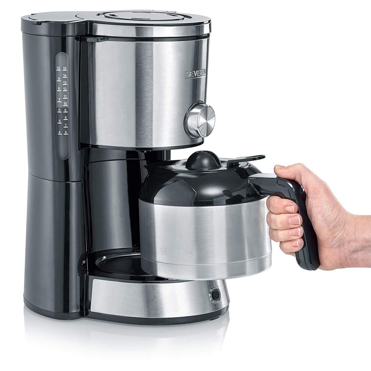 SEVERIN Cafetière filtre isotherme 8 tasses 1000w - ka4845