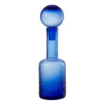 Paris Prix Bouteille Déco en Verre  Spiaggia  43cm Bleu