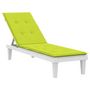 Voir la diapositive 3 : VIDAXL Coussin de chaise de terrasse vert vif (75+105)x50x4 cm