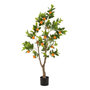 Voir la diapositive 1 : Paris Prix Arbre Artificiel en Pot  Oranger  130cm Vert