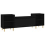 Voir la diapositive 2 : VIDAXL Meuble TV Noir 160x35x55 cm Bois d'ingenierie