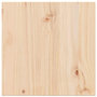 Voir la diapositive 2 : VIDAXL Dessus de table 50x50x2,5 cm carre bois de pin massif