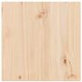 Voir la diapositive 2 : VIDAXL Dessus de table 50x50x2,5 cm carre bois de pin massif