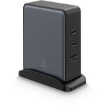 ADEQWAT Station d'accueil de charge 100W 2 USB-C 1 USB-A