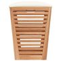 Voir la diapositive 5 : VIDAXL Tabouret de salle de bain 40,5x40,5x56 cm Bois massif de noyer