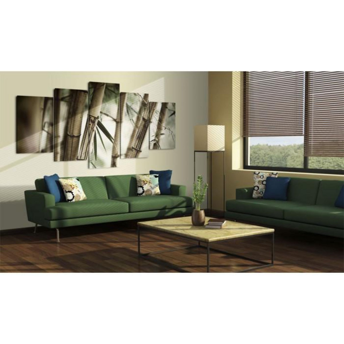 Paris Prix Tableau Imprimé  Forêts de Bambous