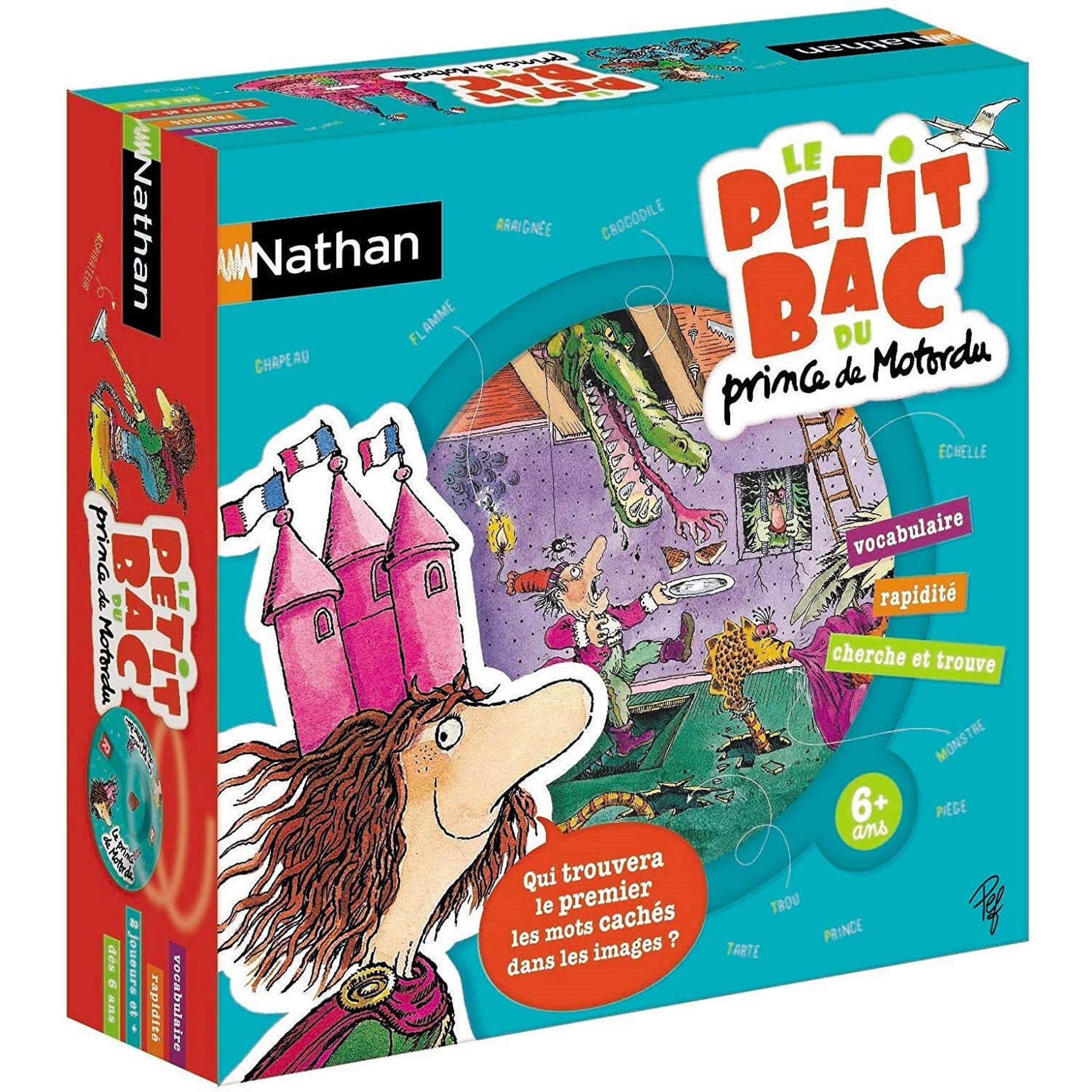 Voir la diapositive 2 : Nathan Le petit bac le prince de motordu