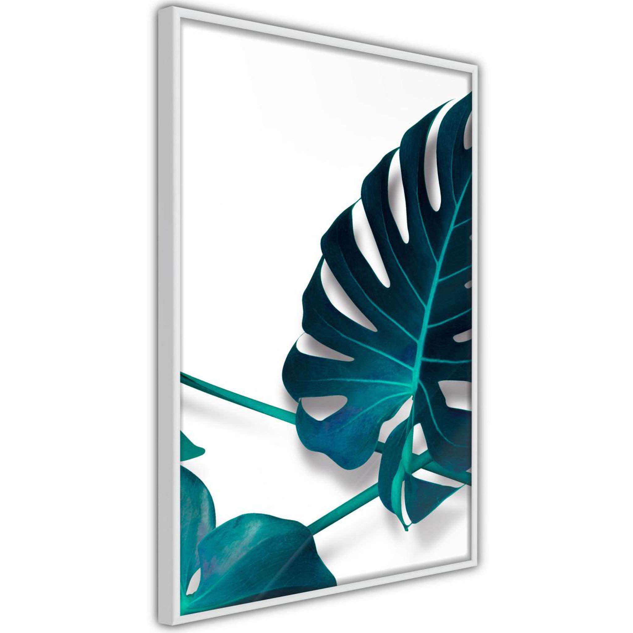 Paris Prix Affiche Murale Encadrée  Turquoise Monstera I