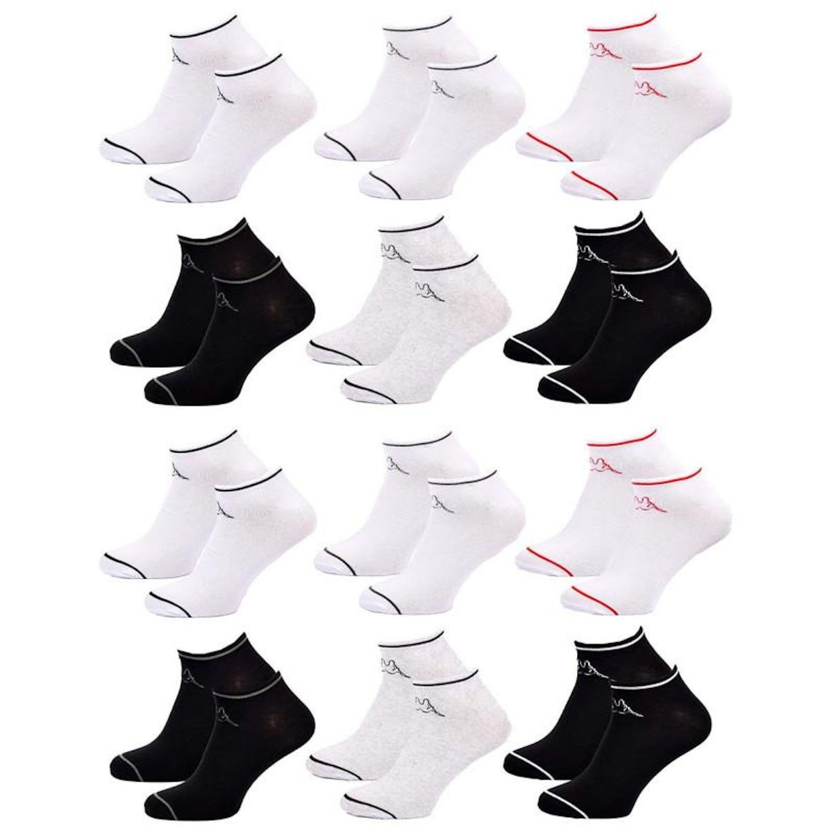KAPPA Chaussettes KAPPA SNEAKER