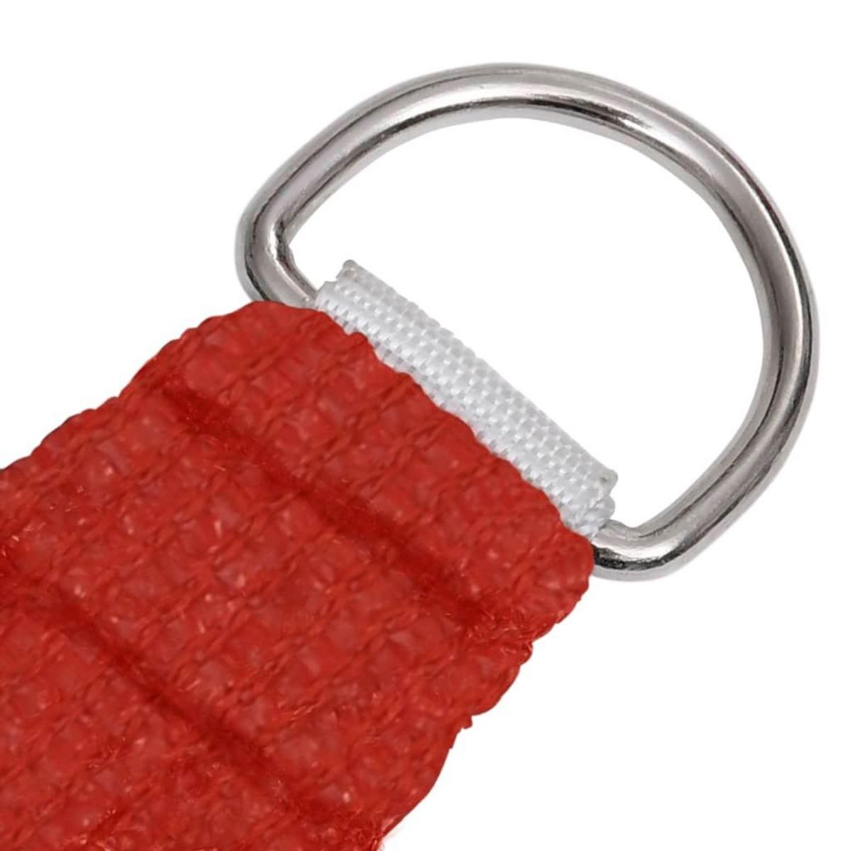 VIDAXL Voile d'ombrage 160 g/m^2 Rouge 3/4x2 m PEHD
