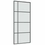 Voir la diapositive 4 : VIDAXL Porte coulissante avec kit de quincaillerie 90x205 cm Verre ESG