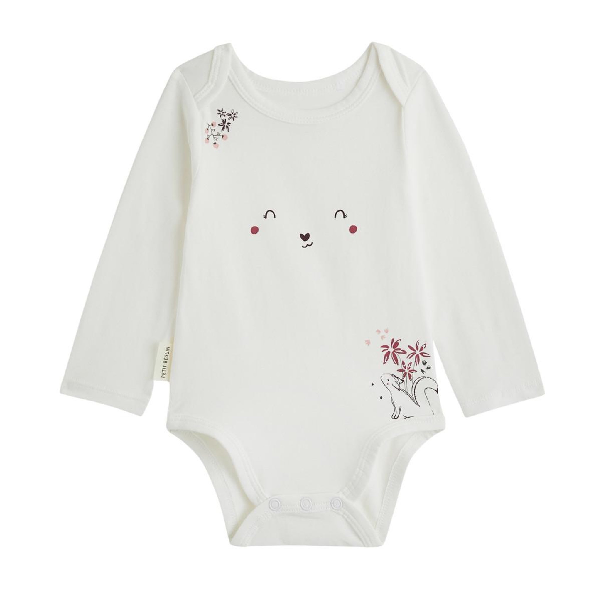 Voir la diapositive 4 : PETIT BEGUIN Lot de 3 bodies bébé manches longues Misti