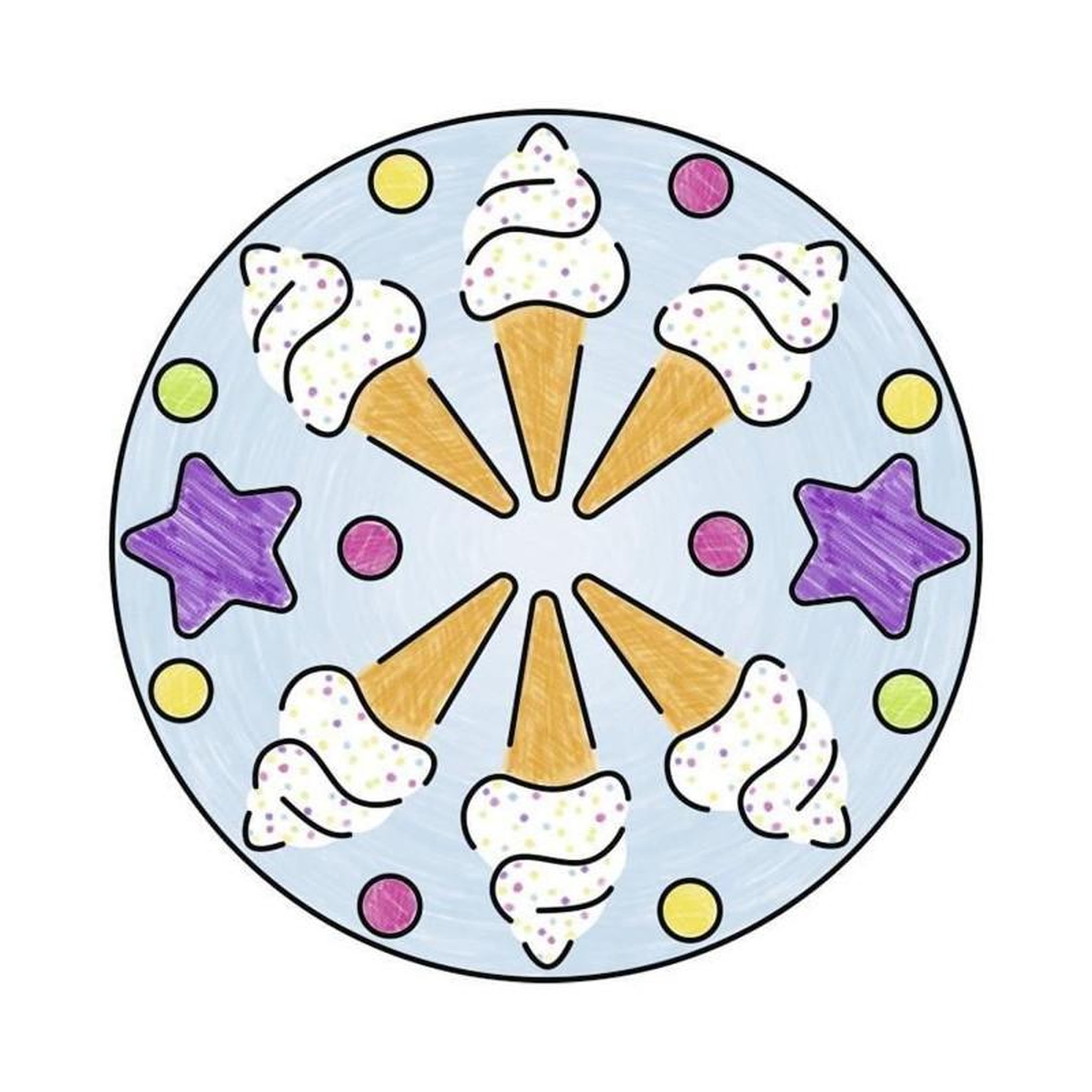 Voir la diapositive 3 : RAVENSBURGER RAVENSBURGER Mandala design Licorne