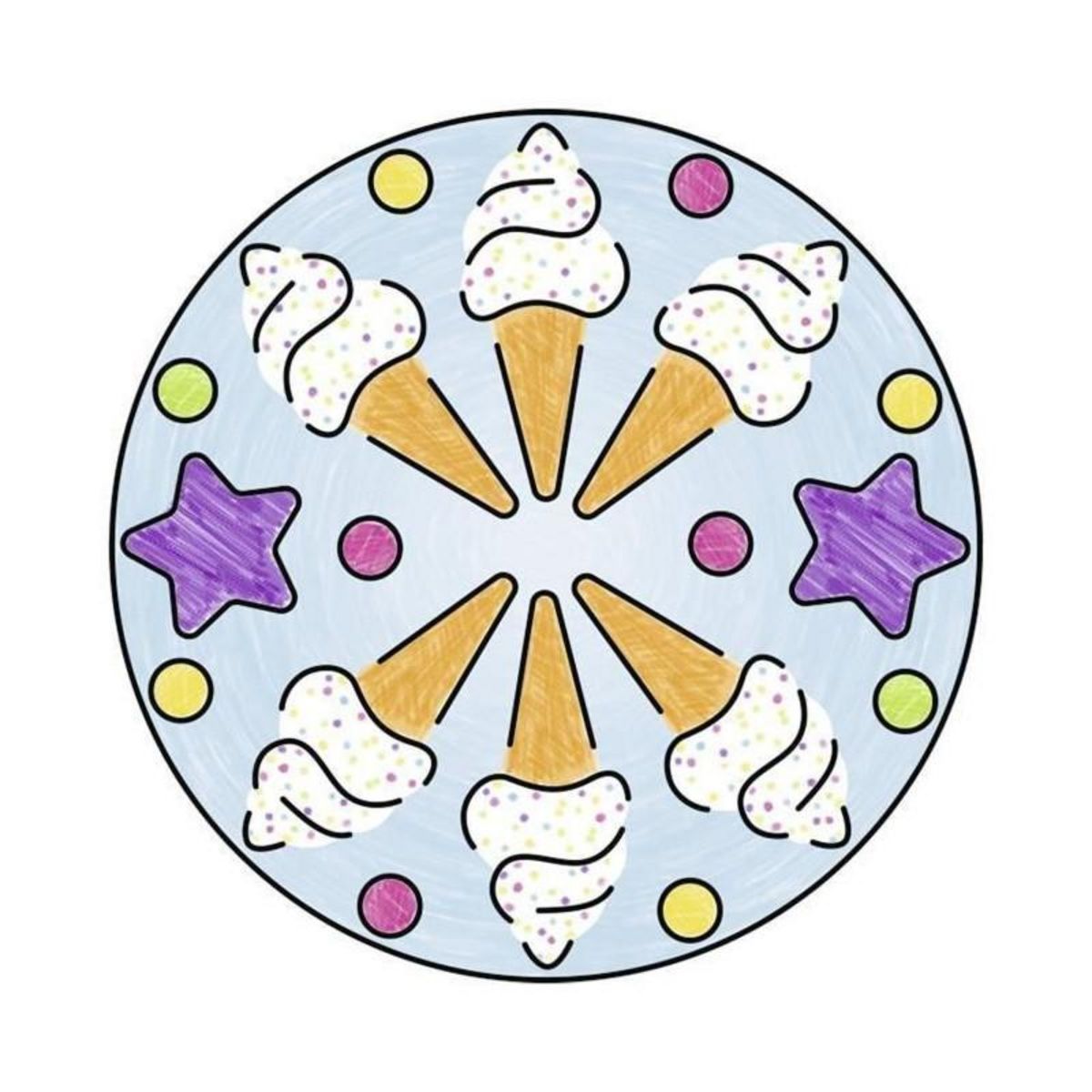 RAVENSBURGER Mandala - Unicorn