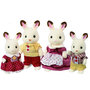 Voir la diapositive 1 : Epoch d'Enfance 4150 - La famille lapin chocolat - Sylvanian Families