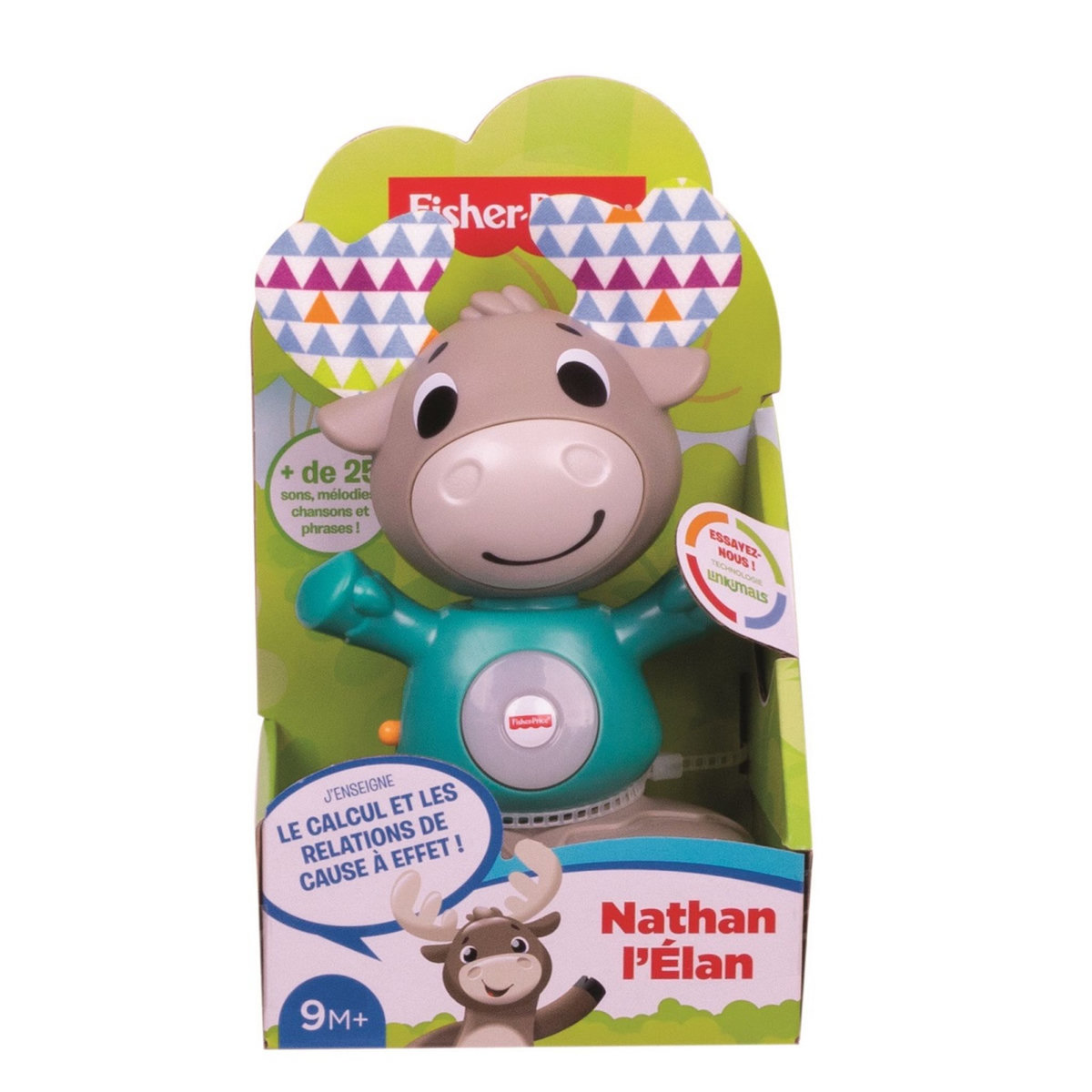 MATTEL Linkimals - Nathan l'élan interactif 