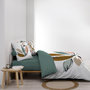Voir la diapositive 3 : Douceur d'Intérieur Housse de couette 240x220 + 2 taies OCTAVIA 100% coton