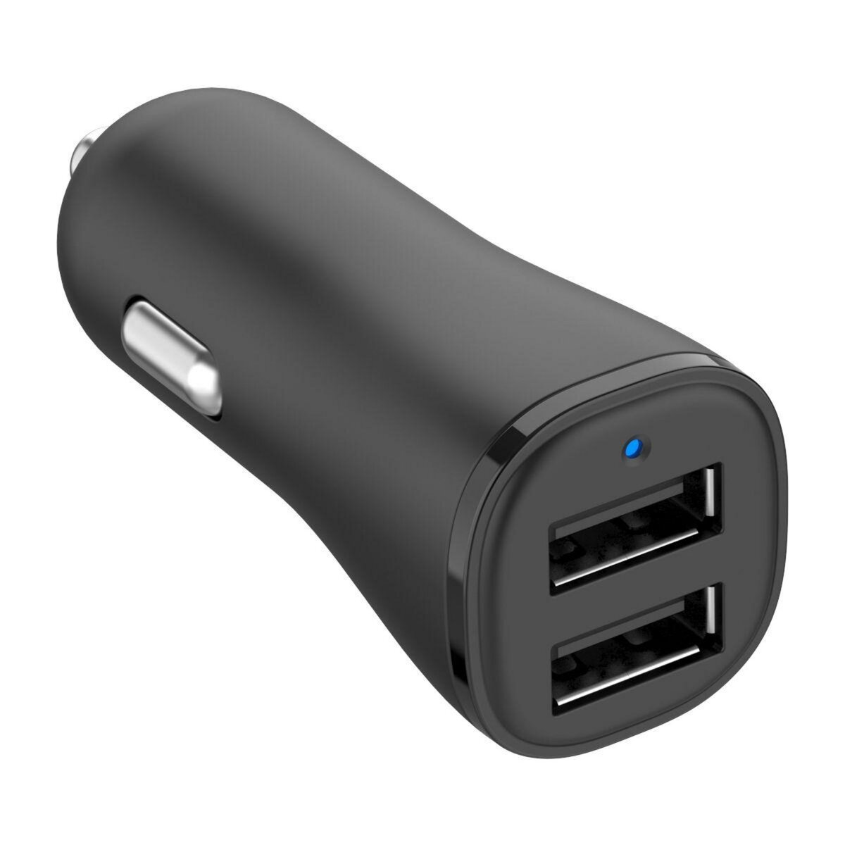 Chargeur USB allume-cigare publicitaire - adaptateur USB type C - 24 Watts