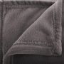 Voir la diapositive 2 : ATMOSPHERA Grand plaid en Flanelle uni