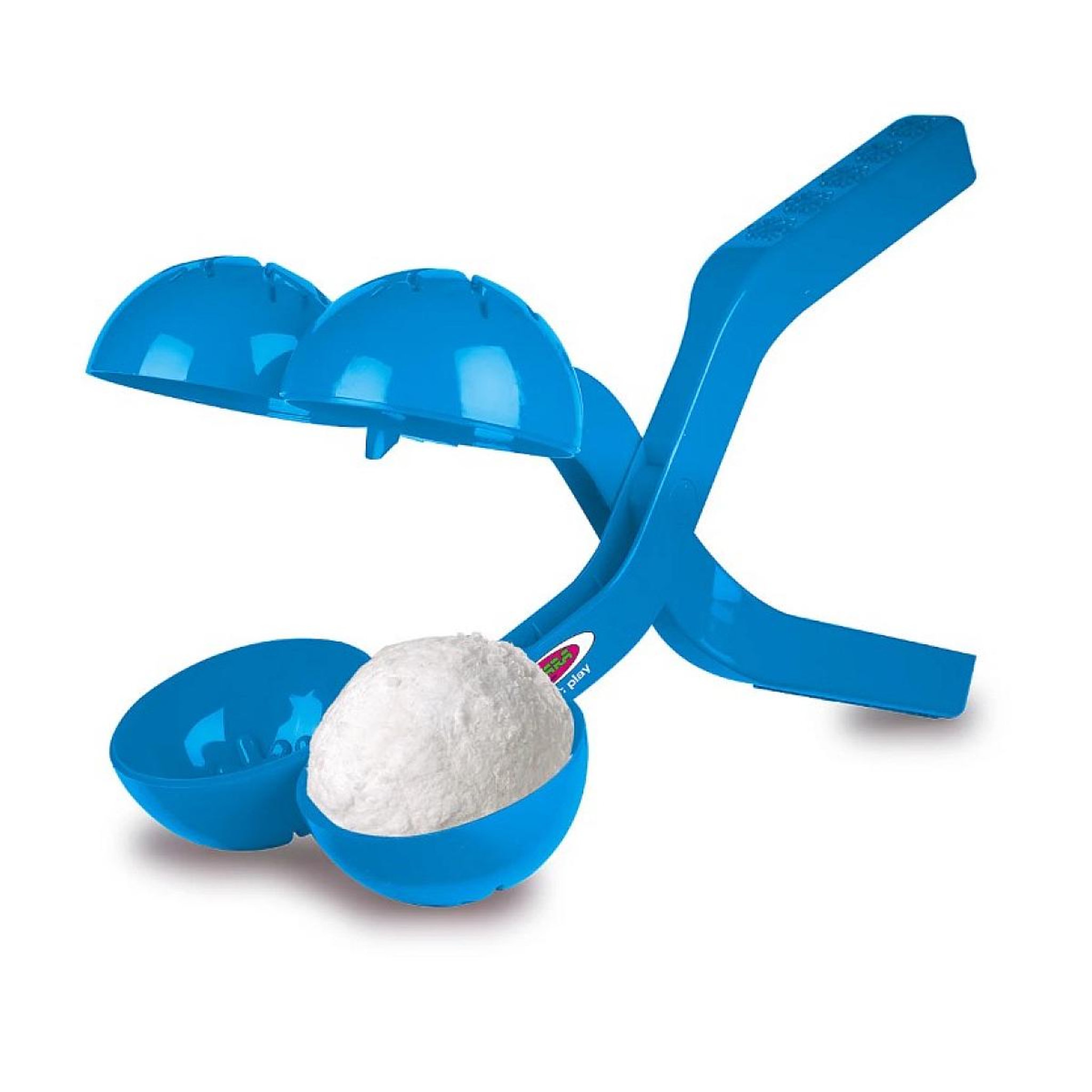 Jamara Jouet neige Boule à neige Duo 38 cm bleu