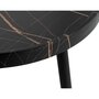 Voir la diapositive 4 : LISA DESIGN Helsinki - table basse - effet marbre - 80 cm