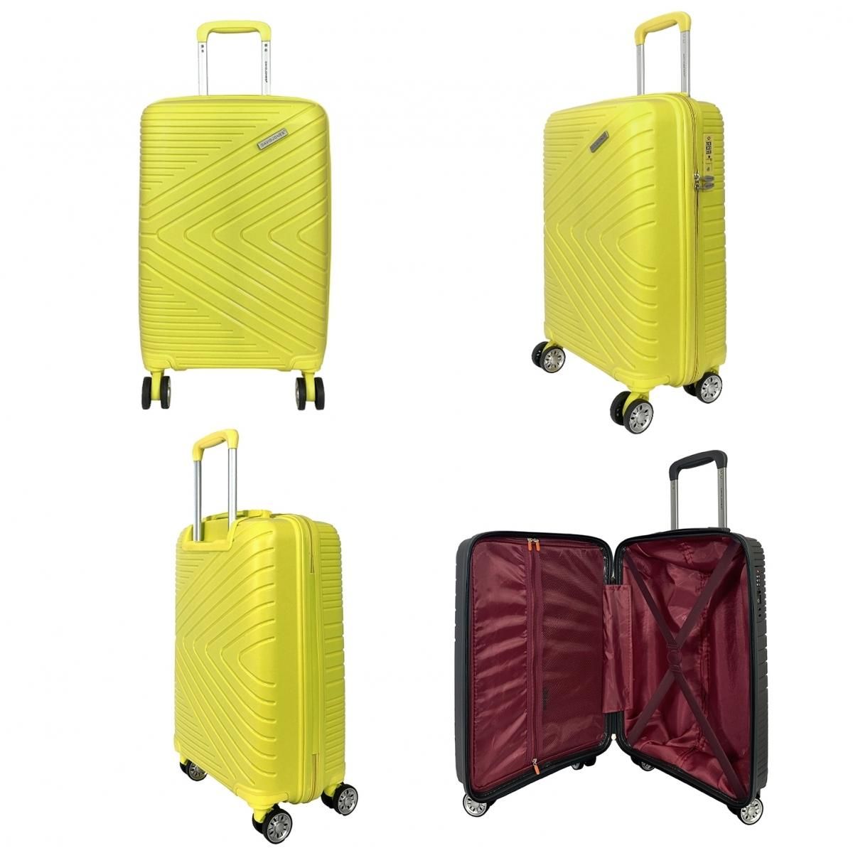 David Jones Lot 3 valises rigides dont 1 valise cabine TSA