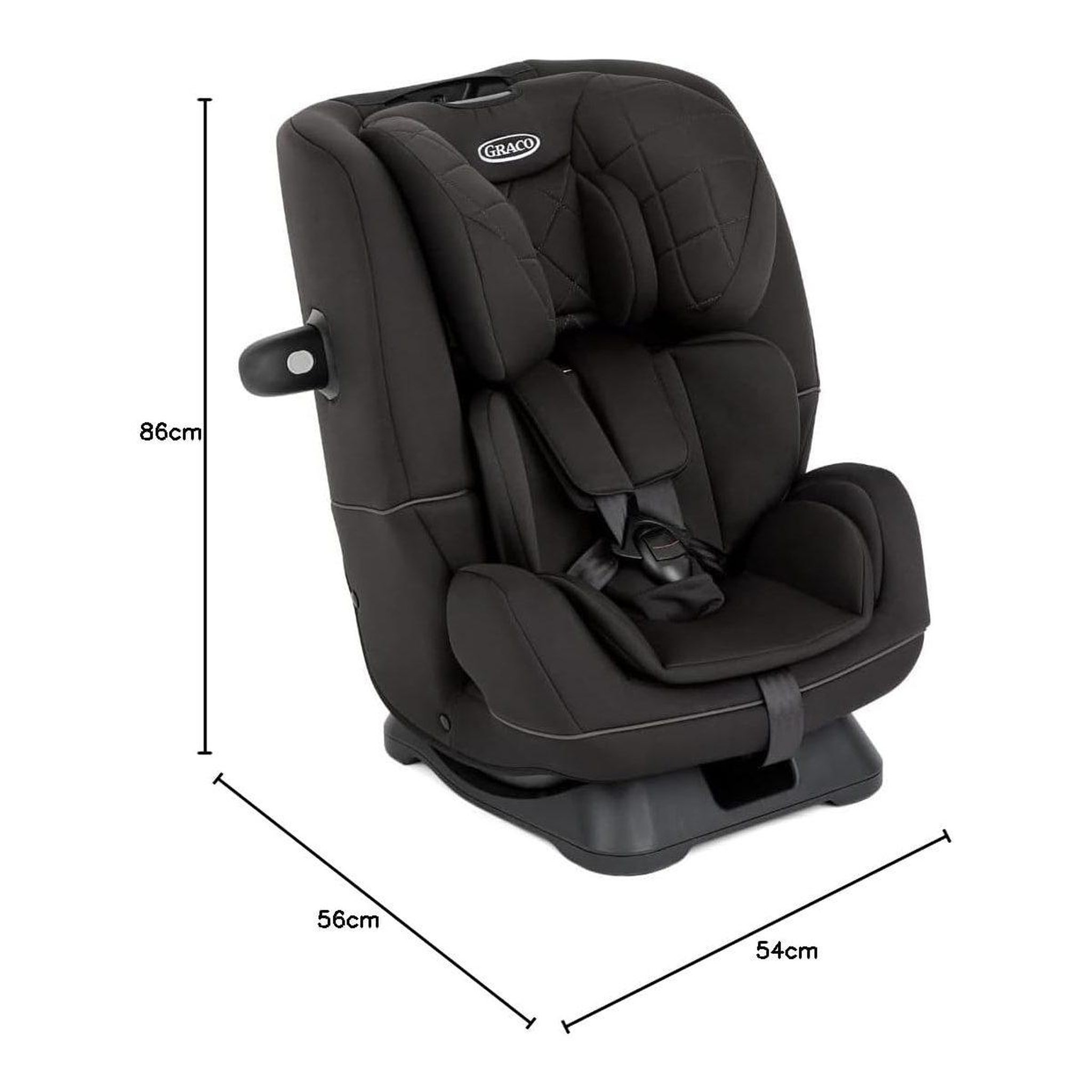 Voir la diapositive 2 : GRACO Slimfit siège-auto midnight