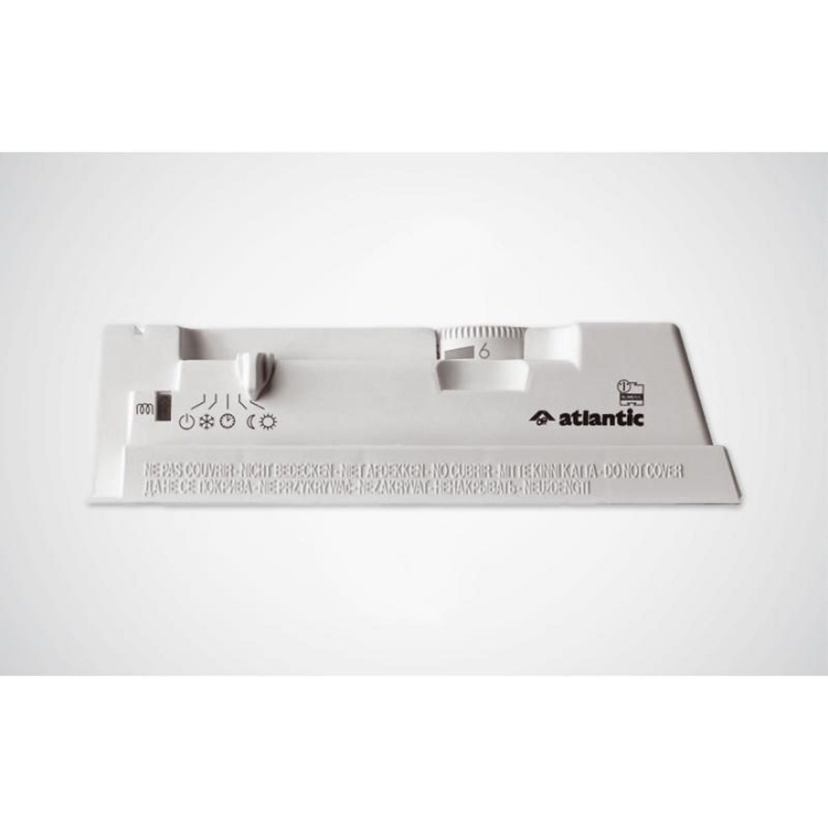 Atlantic Convecteur électrique F617 blanc 750W ATLANTIC 561730