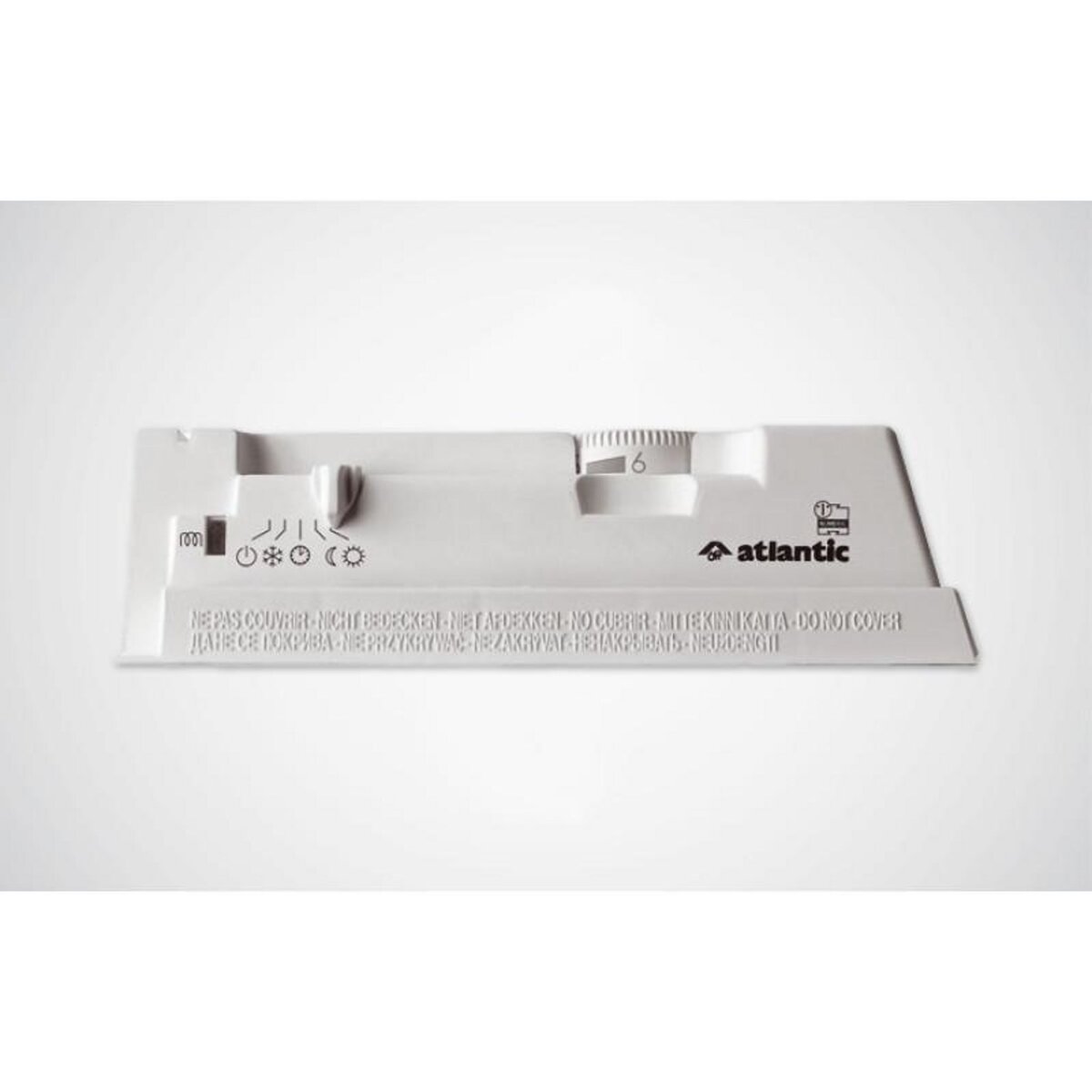 Atlantic Convecteur électrique F617 blanc 750W ATLANTIC 561730